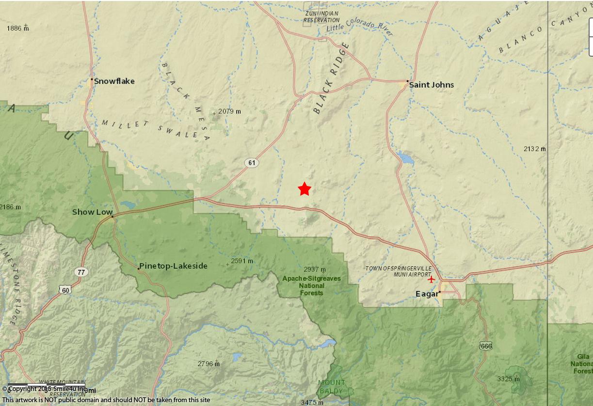 Land in the White Mountains, Arizona