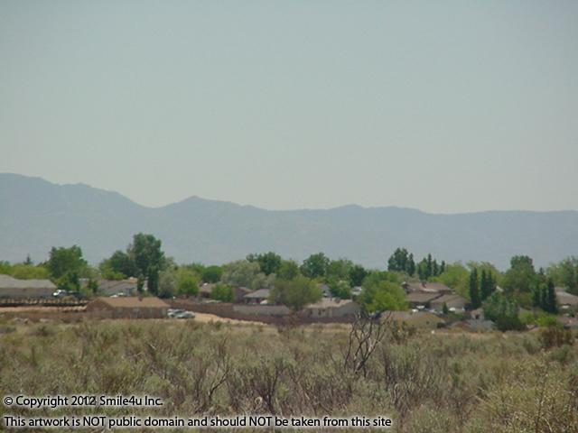 I zoomed in a bit to show the homes and growth that are so close to these two 1/2 acre lots for sale in Rio Rancho Estates Unit 8! 