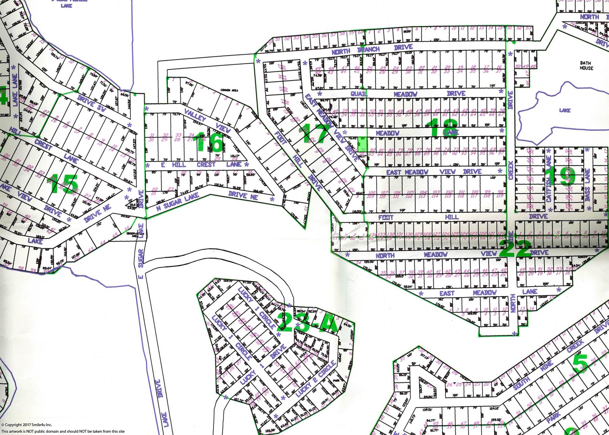 Lots for sale Sugar Valley Lakes KS