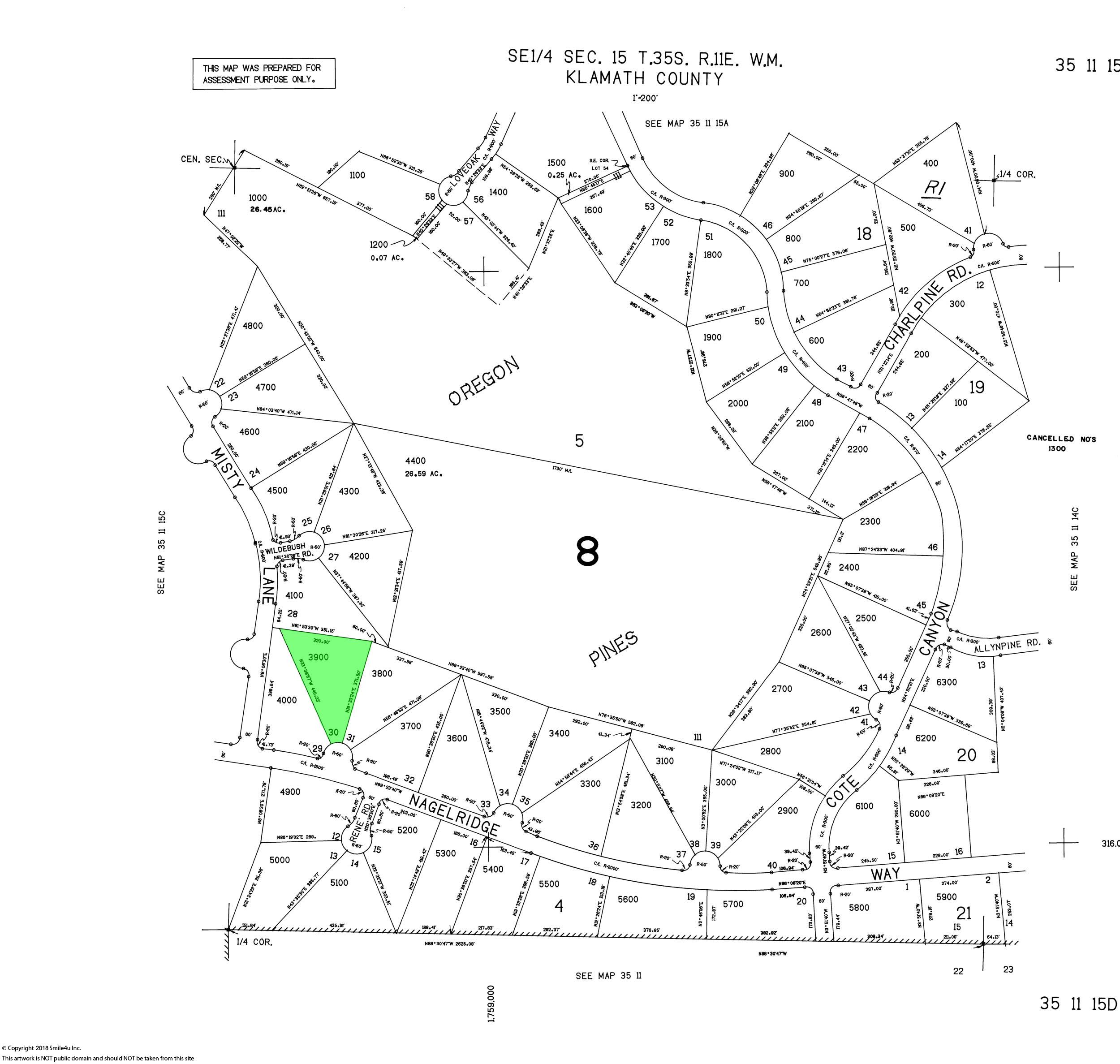 1.53 acres land in Oregon Pines