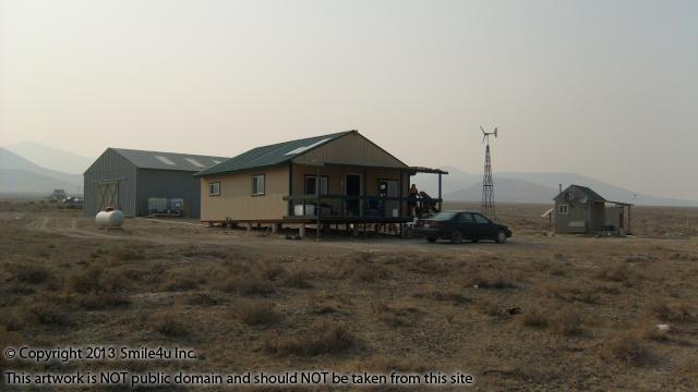 This picture is the front of the house which faces to the East and picture was taken facing the NW.