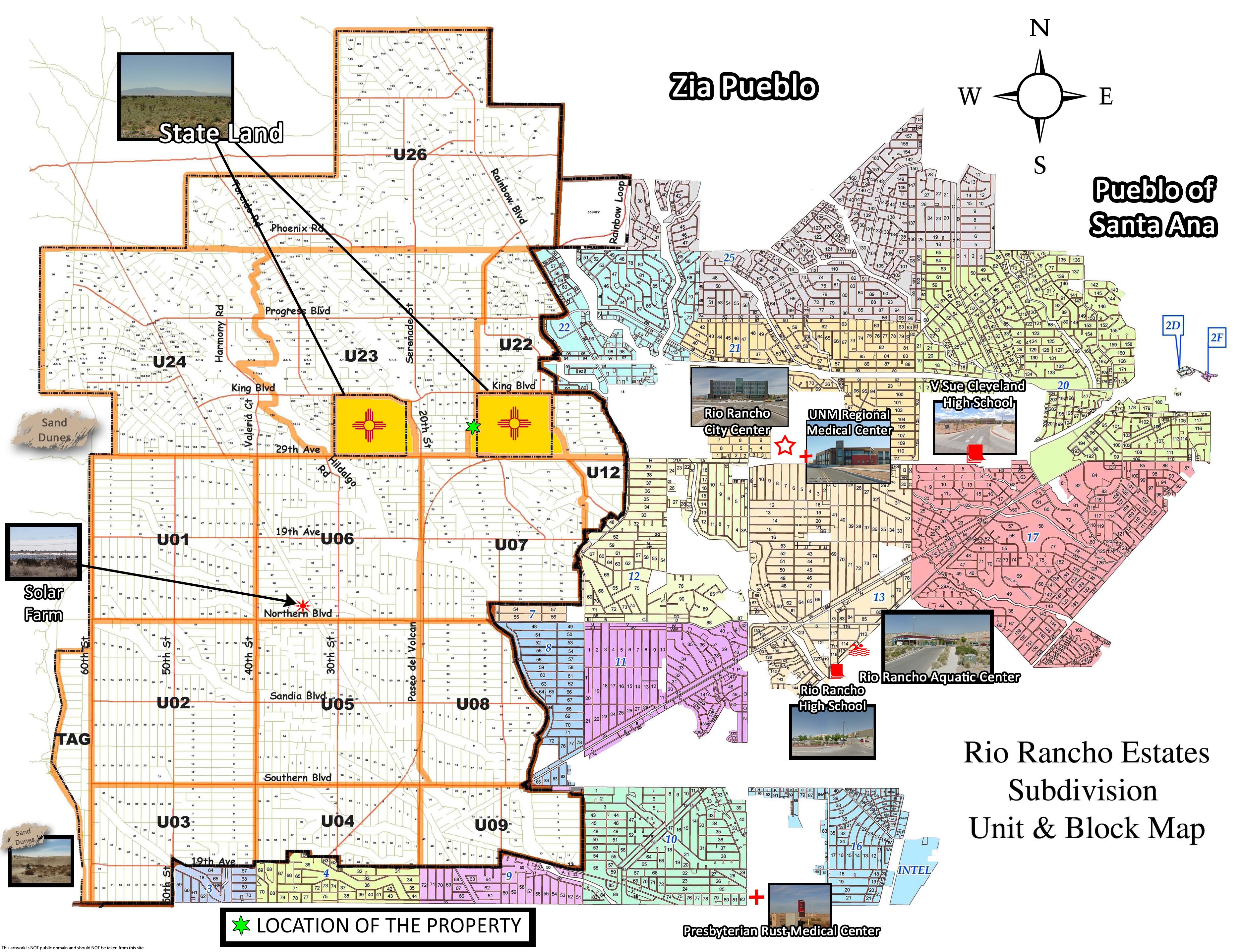 Rio Rancho Estates Unit Map 1 2 Acre Lots For Sale Rio Rancho Nm Smile4uinc Com